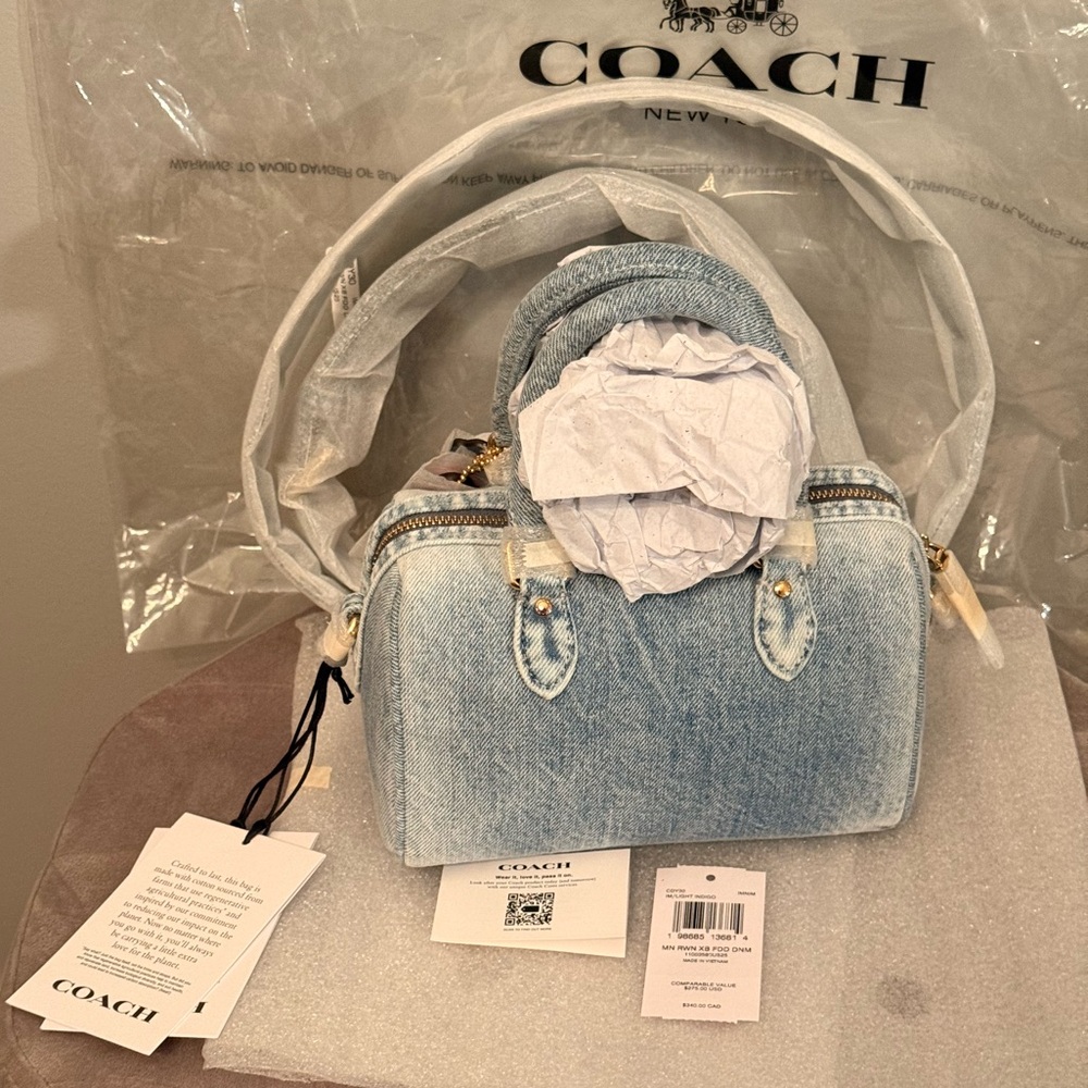 Coach Mini Rowan - NWT - Picture 3 of 10